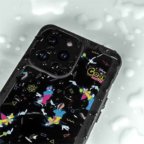 Disney Goofy Movie Pattern iPhone 15 Pro Waterproof Case